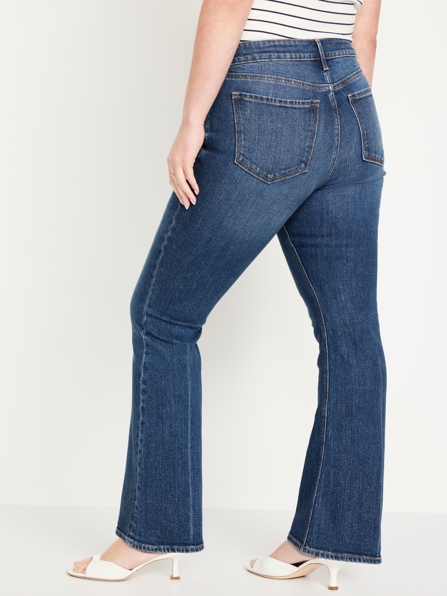 Extra High-Waisted Flare Jeans