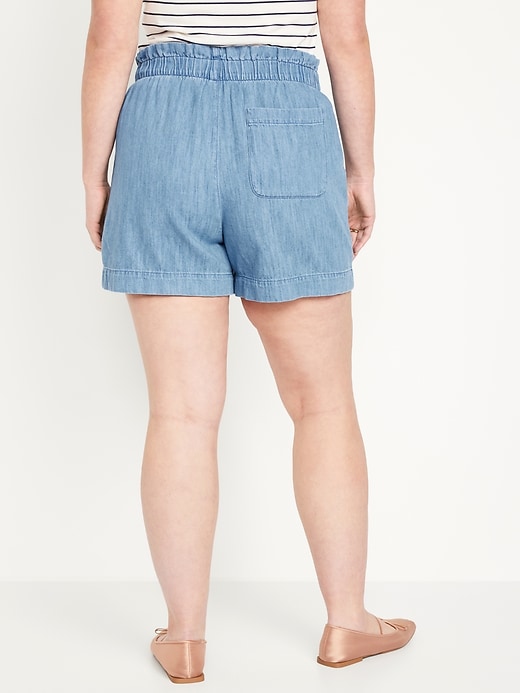 Image number 6 showing, Extra High-Waisted Utility Shorts -- 4-inch inseam