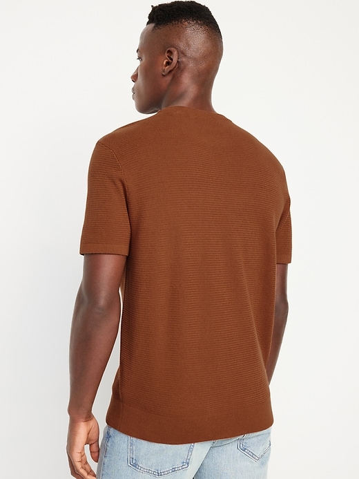 Image number 2 showing, Sweater-Knit T-Shirt