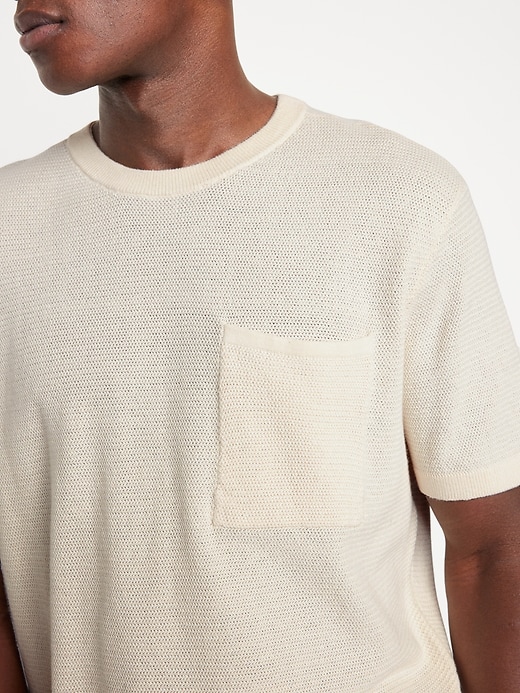 Image number 3 showing, Sweater-Knit T-Shirt