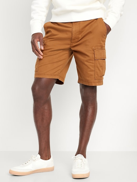 Image number 1 showing, Lived-In Cargo Shorts -- 9-inch inseam