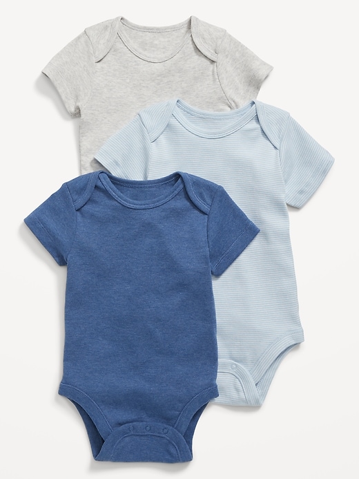 View large product image 1 of 1. Unisex Bodysuit 3-Pack for Baby