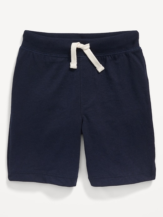 View large product image 1 of 1. Jersey-Knit Jogger Shorts for Toddler Boys