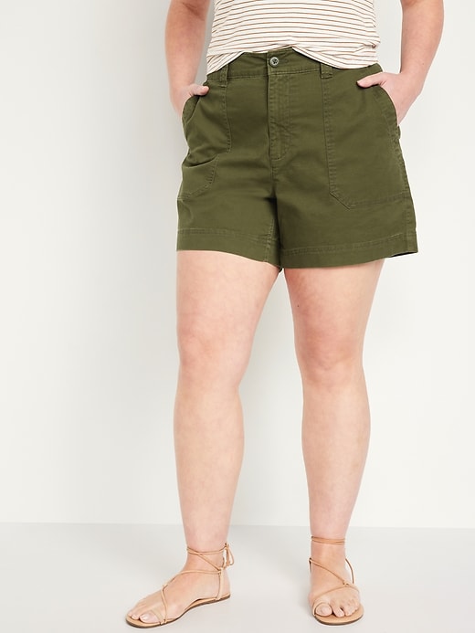 Image number 5 showing, High-Waisted OGC Chino Shorts -- 5-inch inseam