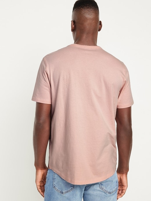 Image number 8 showing, Curved-Hem T-Shirt