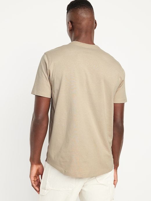 Image number 2 showing, Curved-Hem T-Shirt