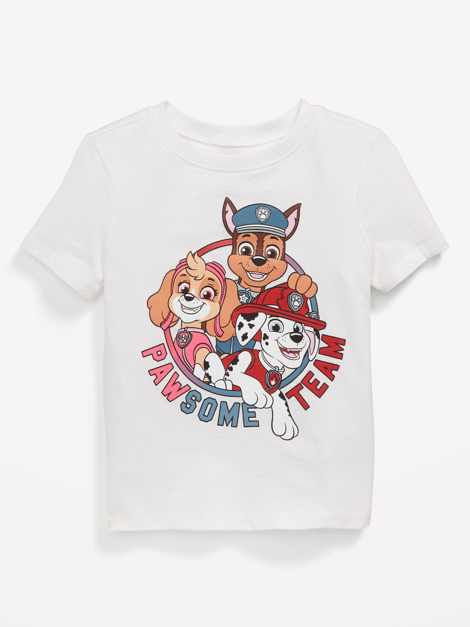 Paw Patrol Unisex Graphic T-Shirt for Toddler Hot Deal