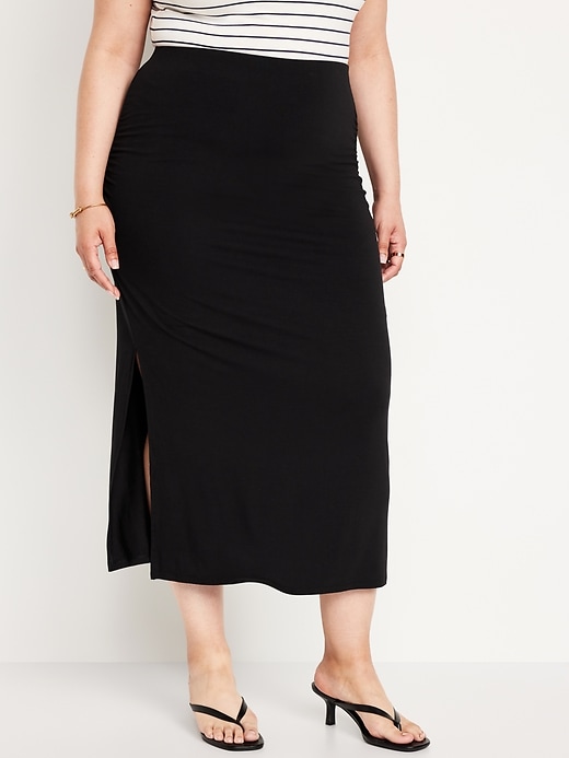 Image number 7 showing, Ruched Maxi Skirt
