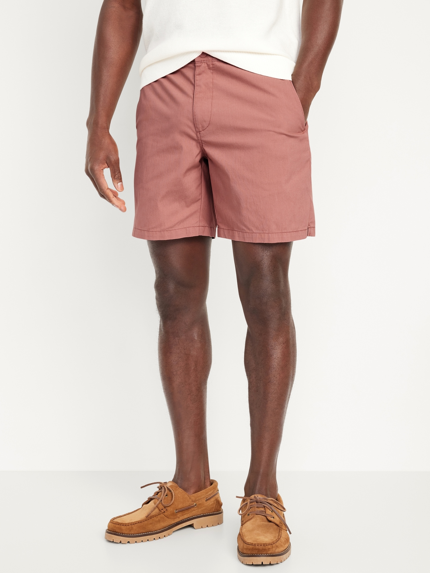 Slim Built-In Flex Tech Jogger Shorts -- 7-inch inseam