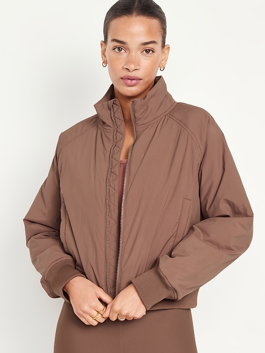 Image number 1 showing, Water-Resistant Zip Jacket