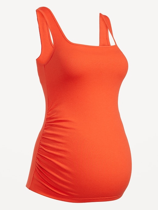 Image number 8 showing, Maternity Square Neck Tank Top