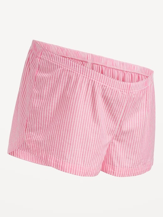 Image number 6 showing, Maternity Pajama Shorts -- 2-inch inseam