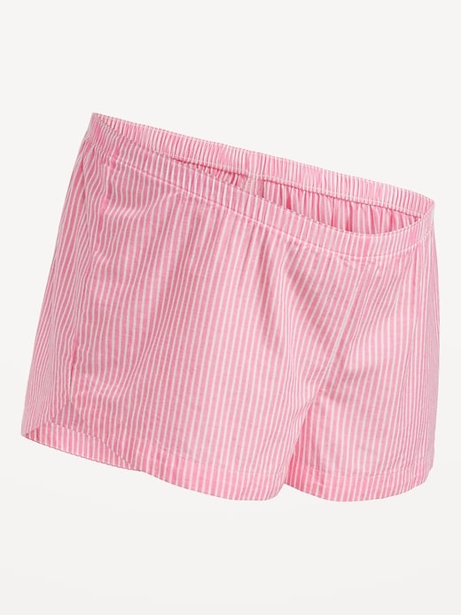 Image number 2 showing, Maternity Pajama Shorts -- 2-inch inseam