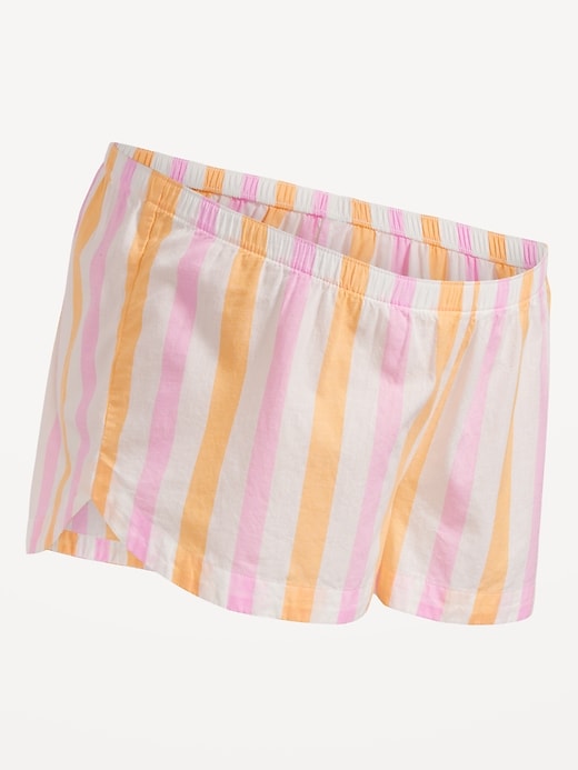 Image number 7 showing, Maternity Pajama Shorts -- 2-inch inseam