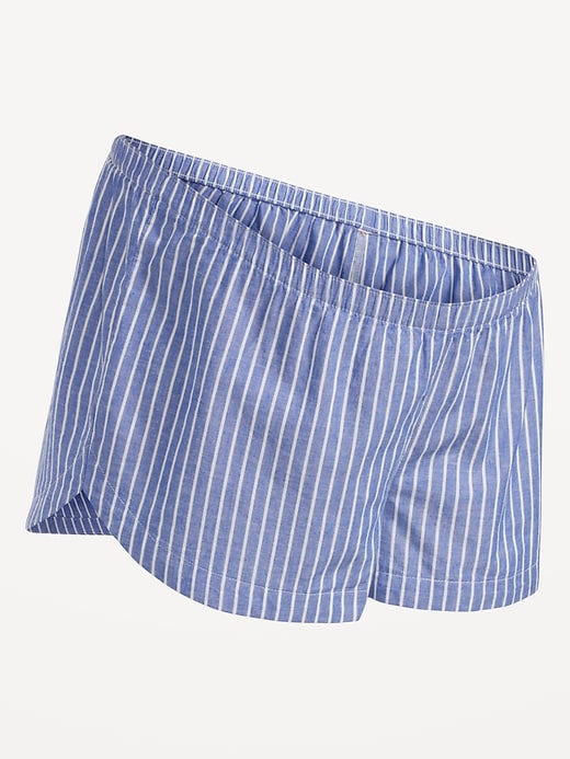 Image number 4 showing, Maternity Pajama Shorts -- 2-inch inseam