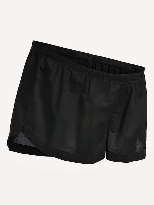 Image number 2 showing, Maternity Pajama Shorts -- 2-inch inseam
