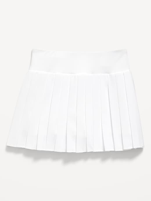 View large product image 1 of 2. High-Waisted Pleated Performance Skort for Girls