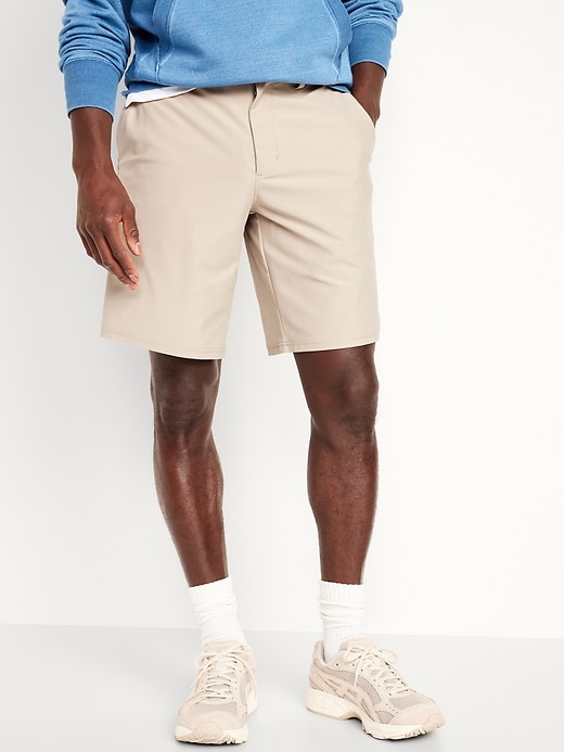 Image number 1 showing, Hybrid Tech Chino Shorts -- 10-inch inseam