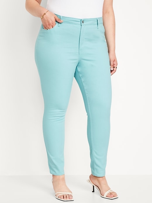 Image number 7 showing, High-Waisted Wow Super-Skinny Jeans