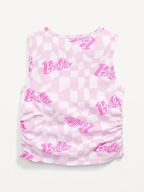 View large product image 3 of 3. Side-Ruched Licensed Graphic Tank Top for Girls