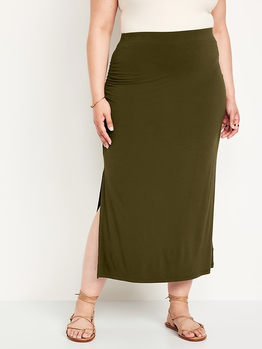 Image number 7 showing, Ruched Maxi Skirt