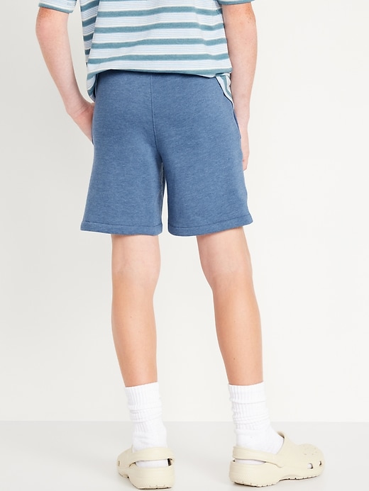 View large product image 2 of 5. Fleece Jogger Shorts for Boys (At Knee)