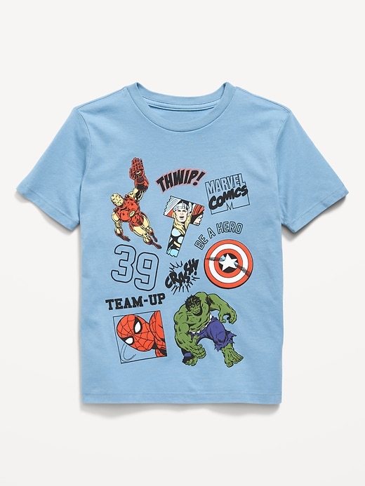 View large product image 1 of 1. Marvel™ Gender-Neutral Graphic T-Shirt for Kids