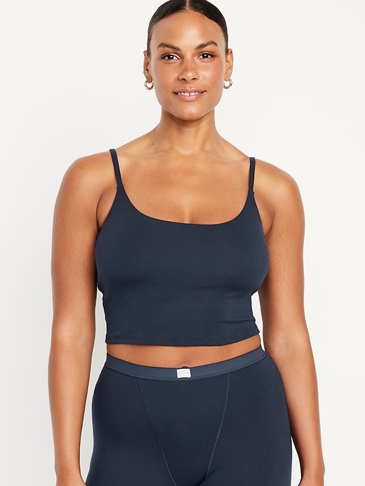 Image number 5 showing, Rib-Knit Brami Top
