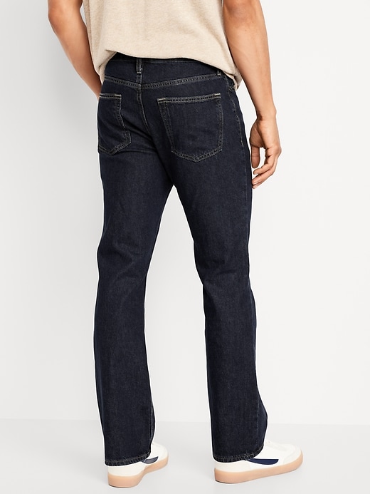 Light-Wash Slim Fit Bootcut Jeans