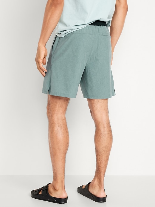 Image number 6 showing, StretchTech Hybrid Swim Trunks -- 7-inch inseam