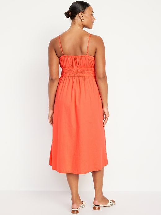 Image number 5 showing, Waist-Defined Cami Midi Dress