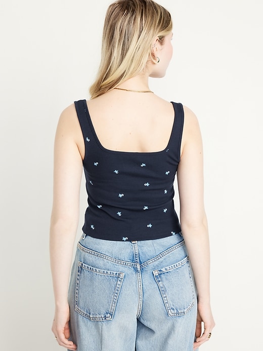 Image number 2 showing, Ultra-Crop Rib-Knit Top