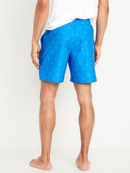 Image number 6 showing, Printed Swim Trunks -- 7-inch inseam