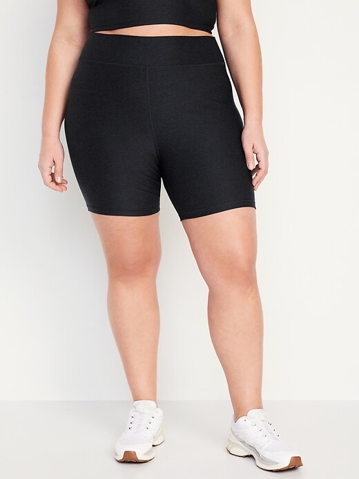 Image number 7 showing, Extra High-Waisted Cloud+ Biker Shorts -- 6-inch inseam