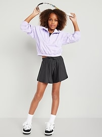 View large product image 3 of 4. High-Waisted Cloud 94 Soft Go-Dry Shorts for Girls