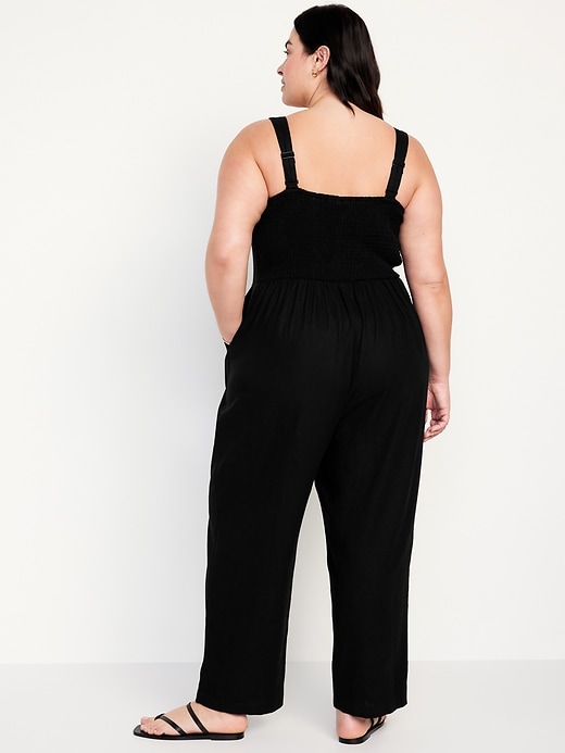 Image number 7 showing, Fit & Flare Cami Jumpsuit