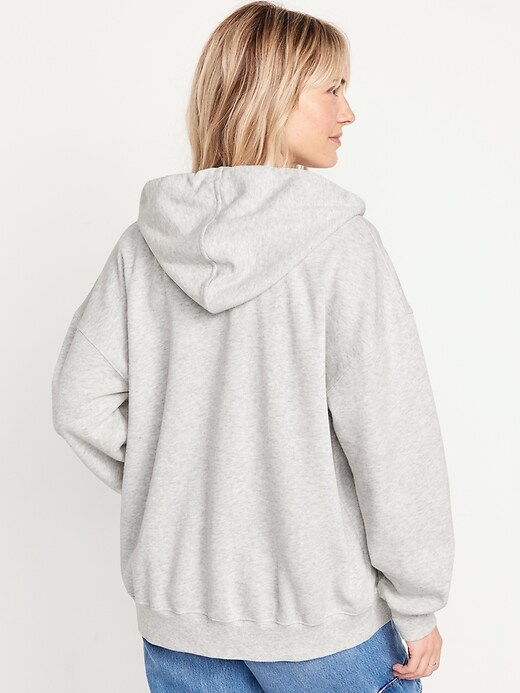 Oversized FullZip Hoodie for Women Old Navy