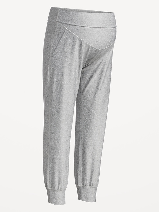 Image number 7 showing, Maternity Cloud+ 7/8 Jogger Pants