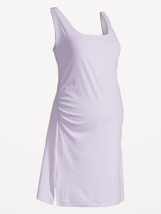 Image number 8 showing, Maternity Sleeveless PowerSoft Mini Skort Dress