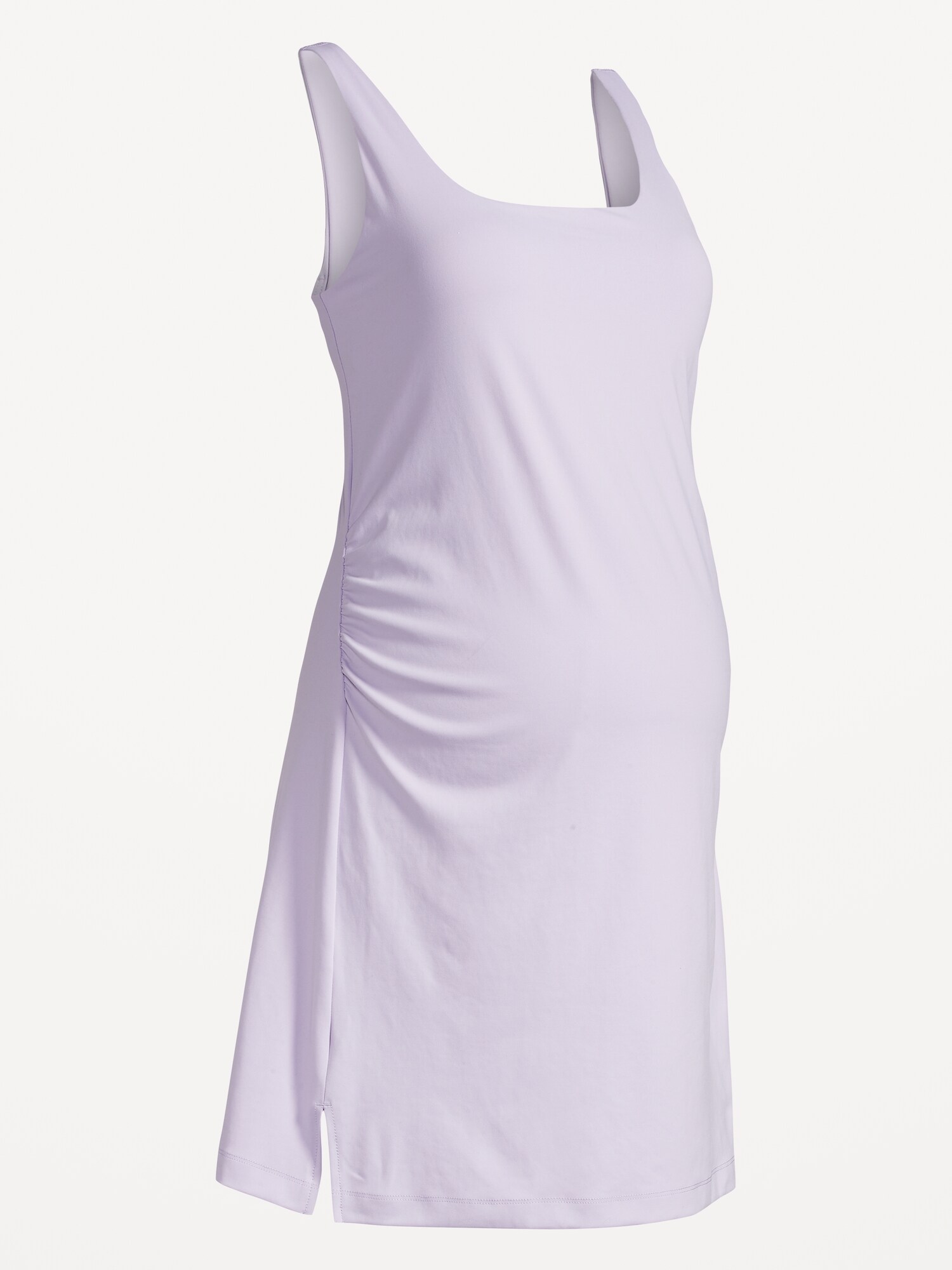 Lolmot Women's Maternity Sleeveless Tank Dress Casual Scoop Neck