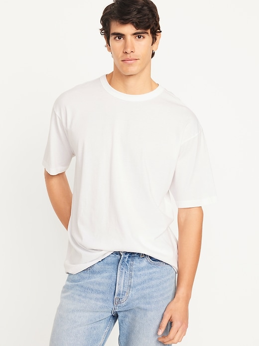 Image number 1 showing, Loose Fit Crew-Neck T-Shirt