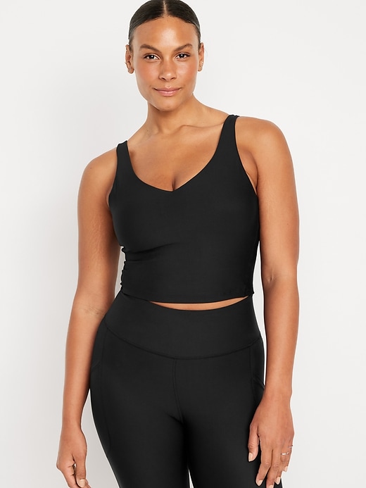 Image number 3 showing, Light Support PowerSoft Longline Sports Bra