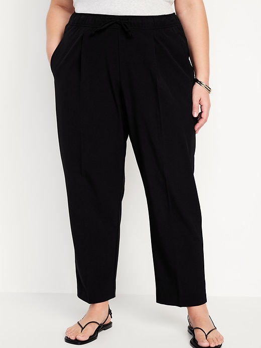 Image number 6 showing, High-Waisted Billie Pull-On Straight Trouser