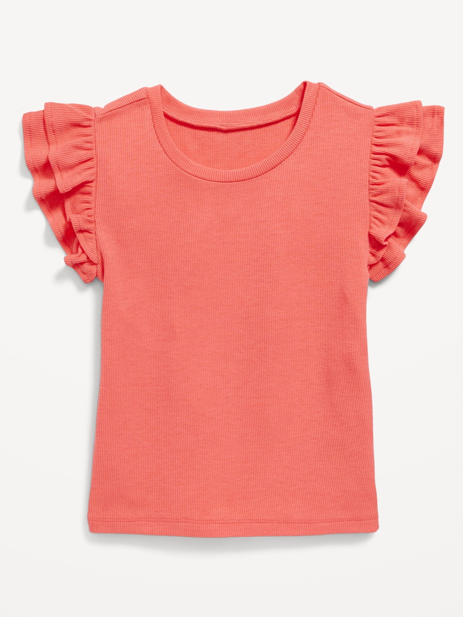Double-Ruffle Short-Sleeve Top for Girls