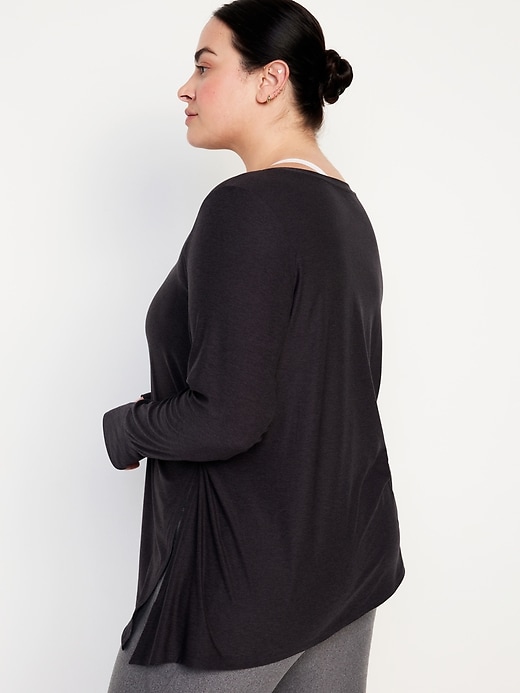 Image number 8 showing, Cloud 94 Soft Side-Tie Tunic