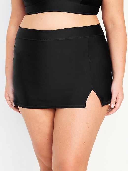 Image number 7 showing, High-Waisted Swim Skirt