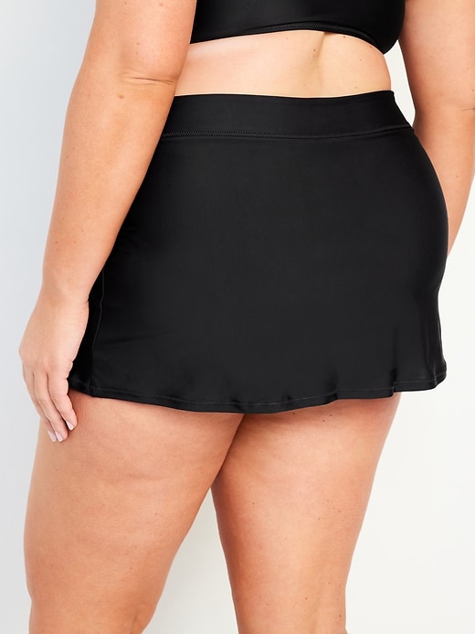 Image number 8 showing, High-Waisted Swim Skirt