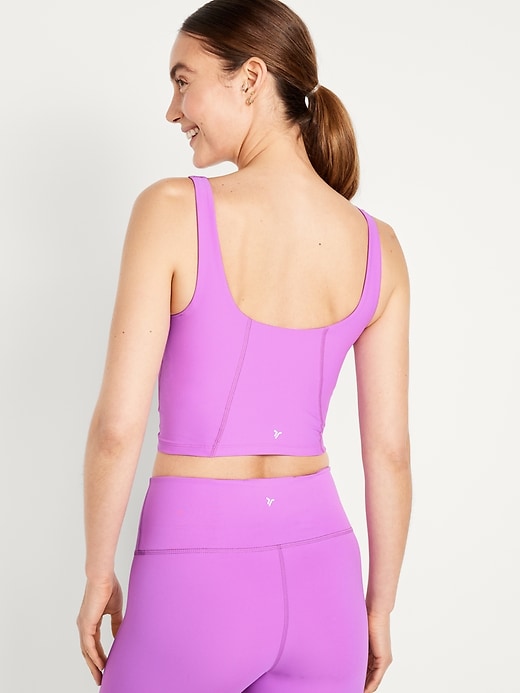 Image number 2 showing, Light Support PowerSoft Longline Sports Bra