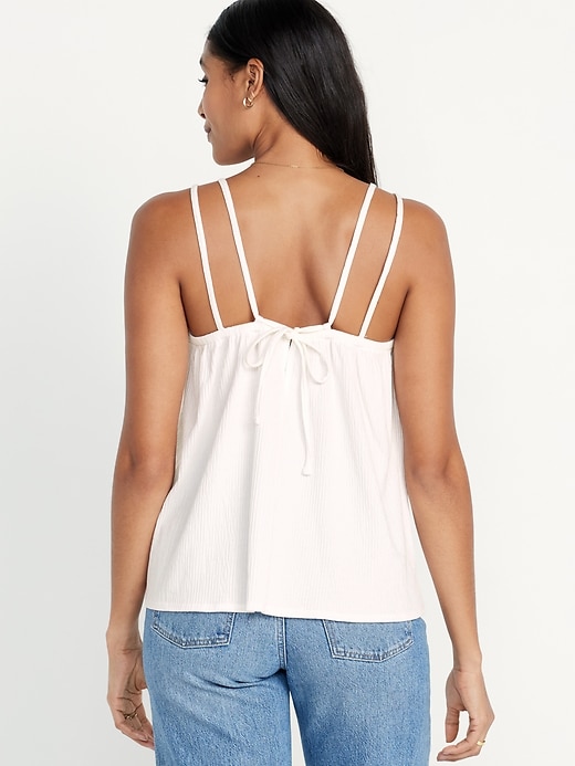 Image number 2 showing, Strappy Tie-Back Tank Top