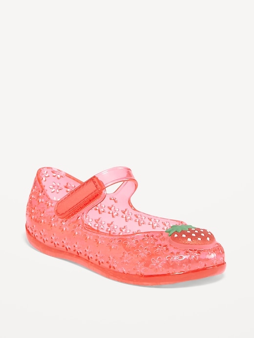 View large product image 1 of 4. Jelly Mary-Jane Flats for Toddler Girls